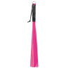 Kiotos Martinet en cuir Handy Whip Rose